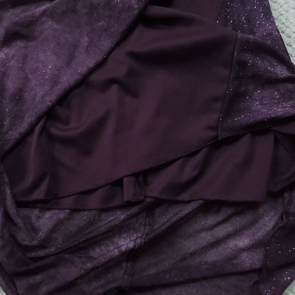 Vintage 90s Galaxy Glitter Bling Strapless Dress Sz 9/10 - Picture 8 of 9